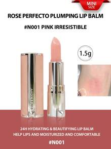 GIVENCHY[迷你]玫瑰完美丰盈润唇膏 24 小时保湿 #N001 1.5g / 持久保湿，不脱色，适合所有肤质 / 24 小时保湿美化润唇膏 / 使用玫瑰完美展现您双唇的自然之美，纪梵希高级定制润唇膏结合了清新持久的色彩和持久的保湿功效。 - N001 - 查看 8