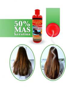 Shampoo de cola de caballo chil´s, , fortificante, cabello mas brillante, sano y manejable, con aceite de jojoba y 50% mas keratina. - Multicolor - Ver 4