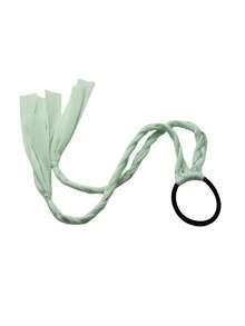 6pcs Colorful Fabric Braided Hair Ties For Handmade Braids And Buns - Multicolor - View 10