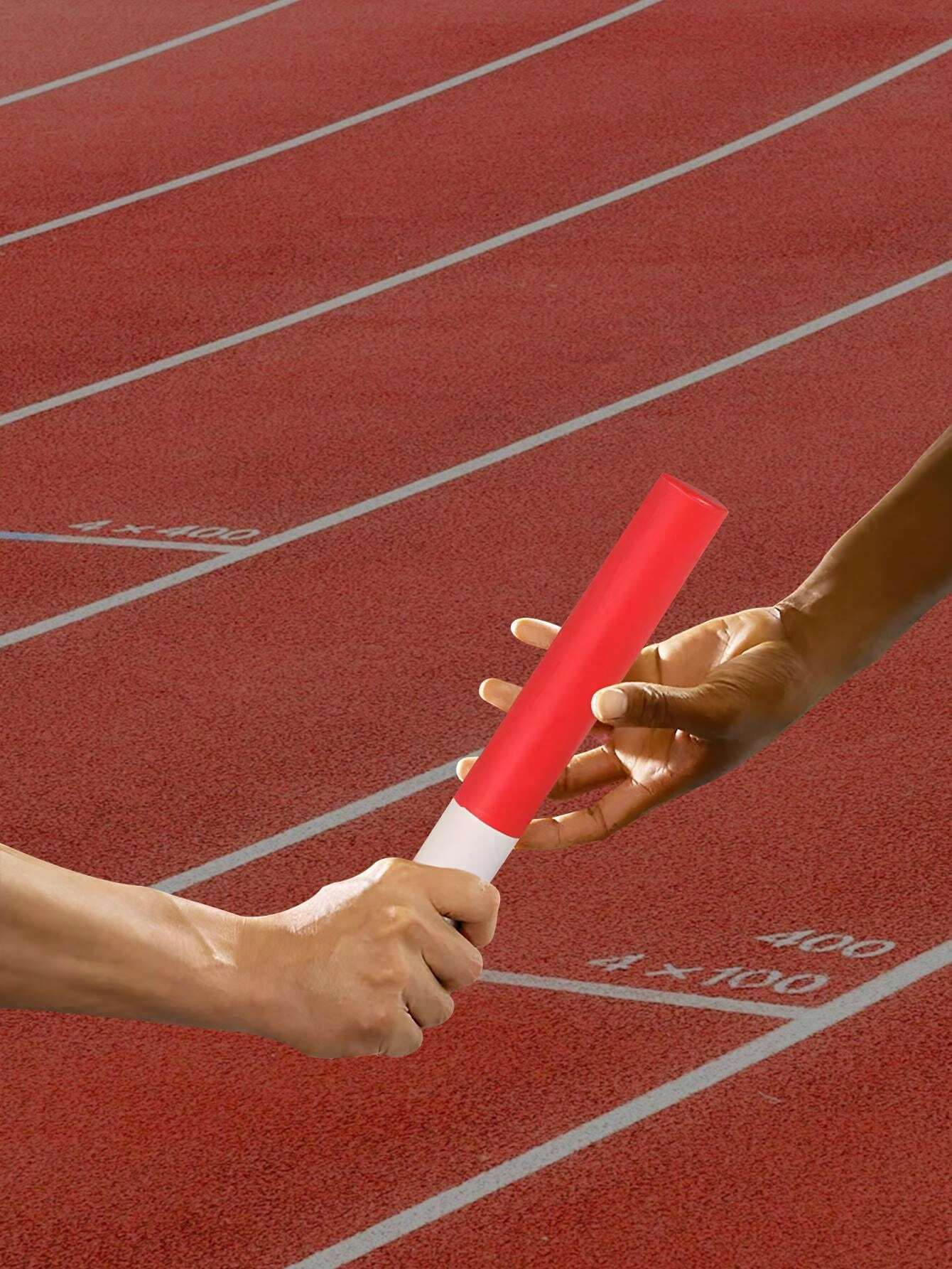 3pcs Athletic Relay Baton, Track And Field Meet Training, Passing
