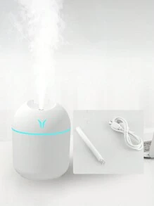 FoBianJie 1pc USB Colorful LED Humidifier, Cute Cool Mist Humidifier With LED Light -Refreshes Room, Plants, And Car - Perfect For Home, Office, And School -Great Gift For Holidays And Back To School