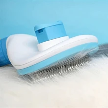 Quà tặng cho người yêu mèo/chó và mẹ mèo/chó thích lược chải lông thú cưng, lược chải lông một lần bấm, lược chải lông tự động làm đẹp cho người yêu chó và mẹ chó thích, người yêu mèo và mẹ mèo thích - Nhiều màu - Xem 9