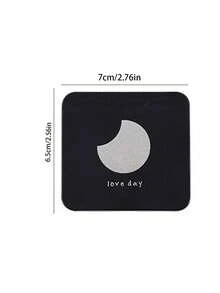 Gương trang điểm cầm tay, Gương vuông nhỏ gọn hai mặt gấp gọn kiểu công chúa, thích hợp làm quà tặng ngày lễ tình nhân - Nhiều màu - Xem 8