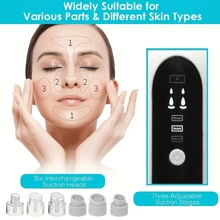 USB 充电黑头提取器 - 持久便携的毛孔吸尘器，打造完美肌肤，轻松清洁面部和去除粉刺，适合作为情侣、男朋友/女朋友的情人节礼物 - 彩色 - 查看 10