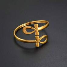 1pc Ancient Egyptian Symbol Ankh Egyptian Pharaoh Tutankhamun Bracelets Amulet Africa Jewelry Banglets For Women Girl
