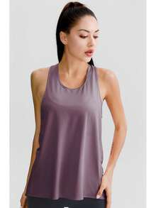 Women Tank Tops & Camis - 紫色 - 查看 6