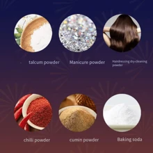 Powder Spray Bottle Travel Spray Bottle Container Plastic Nail Glitter Kitchen Pepper Portable Refillable Spray Bottle