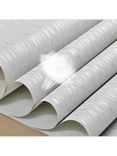 Roll Breathable Moderne Minimalist Thick Non Woven Wallpaper Stripe Pattern, Full Coverage Bedroom Living Room Home ation,Renovation Stickers Peel Wand Panels,Wall Paper, Wallpapers, ation Items Refresh Your Home,Rama view 6