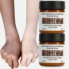 FATAZEN 天然極致身體乳霜，含有維生素C保濕修護膚膏，適用於膝蓋、手肘皺紋和臉部身體護膚 - 棕色 - 查看 11