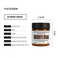 FATAZEN 天然極致身體乳霜，含有維生素C保濕修護膚膏，適用於膝蓋、手肘皺紋和臉部身體護膚 - 棕色 - 查看 13