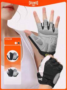 GOUNOD 1 para męskich i damskich rękawic fitness, odpowiednie do podnoszenia ciężarów, jazdy na rowerze, siłowni, treningu, oddychające i wygodne