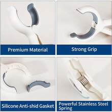 Kẹp khăn đi biển, Kẹp quần áo bằng nhựa chịu lực, Kẹp phơi chăn, Kẹp quần áo chống gió, Giữ khăn, quần áo, chăn để khô trên dây phơi và giá treo - Nhiều màu - Xem 3