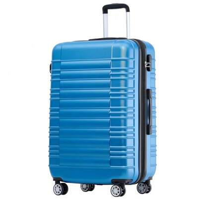 Maleta pequeña de mano de 20 pulgadas con ruedas, maleta rígida expandible de ABS para viajes de negocios, maleta de viaje con candado con contraseña, maleta, maleta, bolso de viaje para la escuela, accesorios escolares