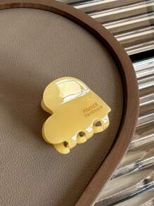 6 件/4 件/1 件亚克力发夹 2024 新款心形迷你爪夹，适用于刘海和侧发际线，多巴胺情人节发夹，发夹，发夹，发夹，学校用品，学院秋冬发饰，女士度假装扮