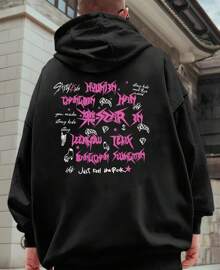 Men Hoodies - màu đen - Xem 2