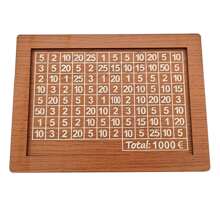 1PC Hộp đựng tiền bằng gỗ có ống đựng tiền thủ công sáng tạo để tiết kiệm tiền Mục tiêu 10000 Tiền trang trí, Tiết kiệm tiền, Hộp đựng tiền, Tiết kiệm tiền xu, Ống đựng tiền ATM, Ngân hàng Peggy - Nhiều màu - Xem 12