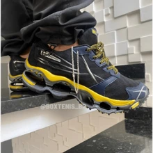 Men Sneakers - BLACK/YELLOW - View 5