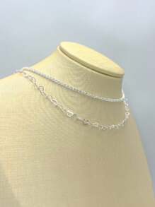 Women Necklace Sets - 金色 - 查看 6