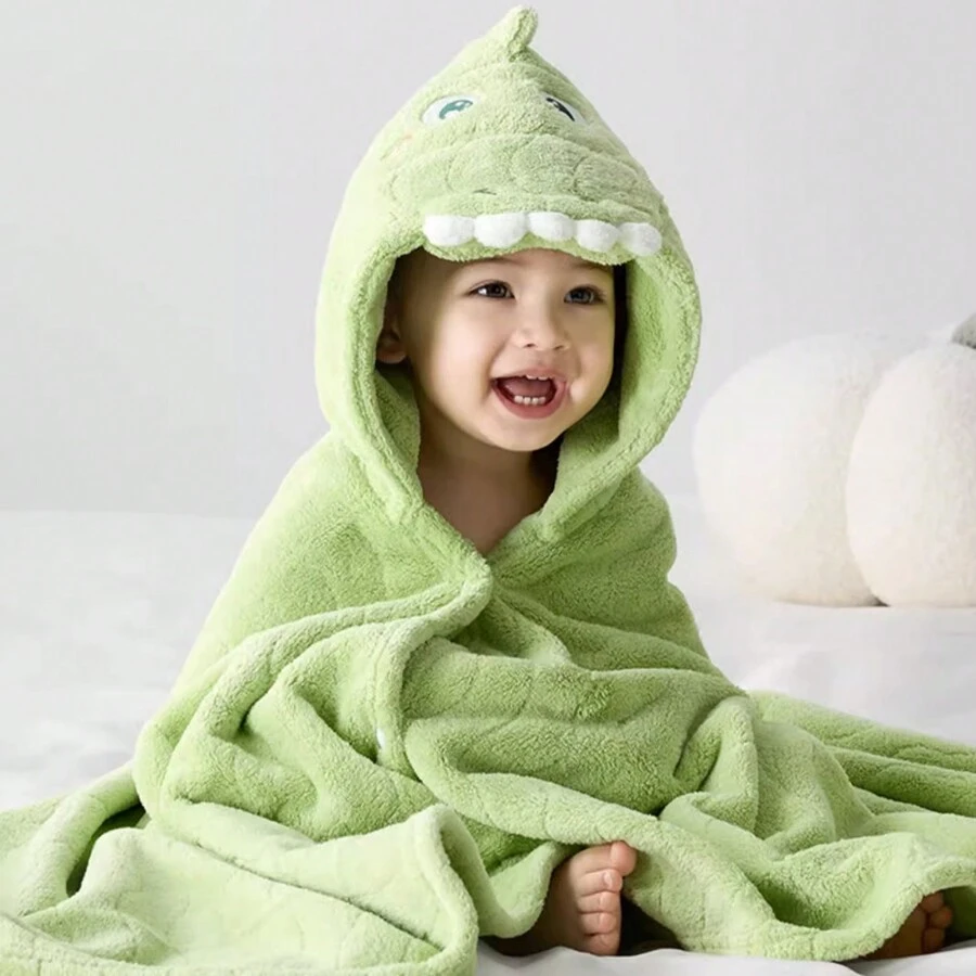 Toallas de bebé y albornoz - verde menta - Ver 1