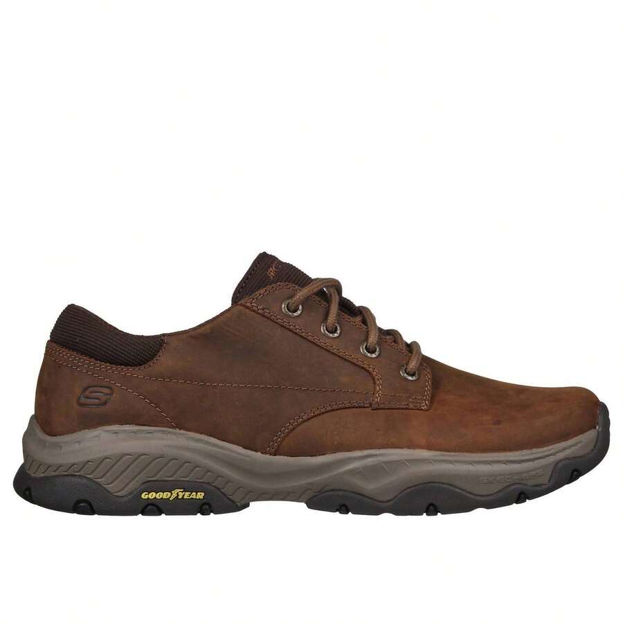 Skechers Men's Craster Fenzo Shoes - Medium Width In Dark Brown - dark brown - View 1