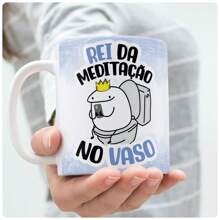 Caneca Xicara Dia dos Pais Personalizada Demonstre seu amor - Branco - Visão 4