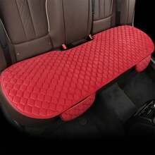 1 pièce/3 pièces Housse de siège de voiture, coussin de siège pour hiver chaud et anti-dérapant, coussin respirant universel pour siège avant/arrière de véhicule, protecteur de siège de voiture