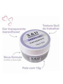 Kit With 2 Gel Pink Nude 15g Led UV Lengthening Acrigel Fiber Nail Gel Manicure And Pedicure - 彩色 - 查看 4