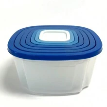 Lexi Home Square 14-Piece Plastic Food Storage Container Set