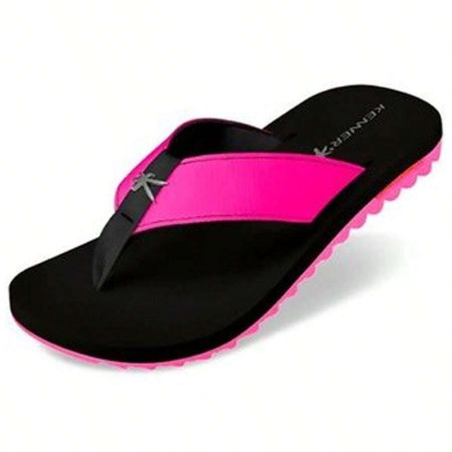 Women Flip-Flops - 粉色 - 查看 1