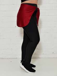 Women Sports Pants - Đỏ - Xem 2