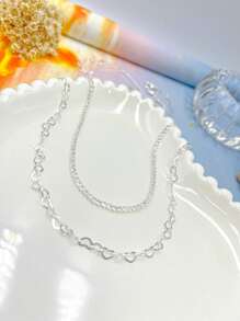 Women Necklace Sets - 金色 - 查看 4