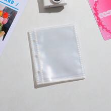 Álbum de fotos con lazo y estilo de ballet, álbum de almacenamiento de tarjetas de cámara instantánea de cuadrícula de 3 pulgadas, álbum de tarjetas de peluche para coleccionar tarjetas de celebridades - multicolor - Ver 10