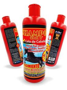 Shampoo de cola de caballo chil´s, , fortificante, cabello mas brillante, sano y manejable, con aceite de jojoba y 50% mas keratina. - Multicolor - Ver 5