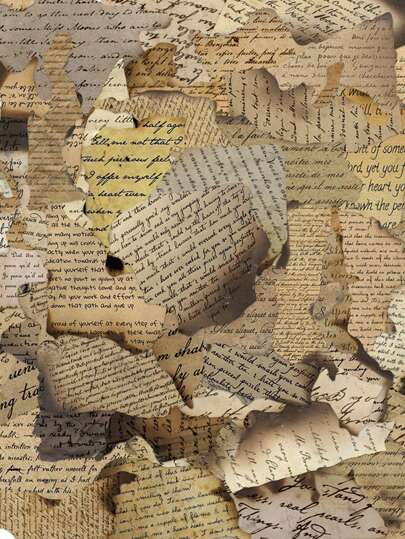 50pcs Retro Burnt English Stickers For Creative Scrapbook, Journal, Phone Case, Notebook, Laptop, Water Bottles And Waterproof Decoration Back To School