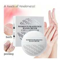 1 peça 50g Lady Floral Premium Fragrance Creme para as mãos, hidratante, refrescante, não oleoso e portátil