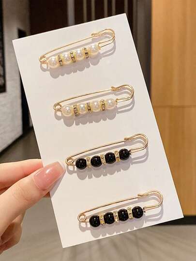 4 دبابيس خصر بتصميم بسيط، دبابيس مناسبة للاستخدام اليومي في فصل الخريف وعيد الهالوين