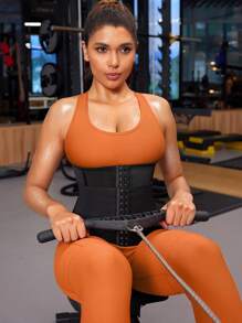 Women Sweat Waist Trimmer Trainer Sauna Corset Workout Belt Belly Band Stomach Wraps Body Shaper Sports Girdle