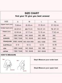 Women's Sexy Lace Fringed Open Cup Bra With Spaghetti Strap - Black - View 6