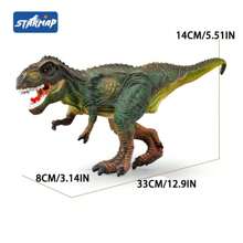 [Tem certificado infantil] Brinquedo modelo de dinossauro realista, estatueta de animal selvagem, brinquedo sensorial e presente de festa, adequado para decoração de quarto de crianças ou meninas e meninos