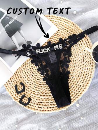 Individueller Tanga-String mit goldenen Anhängern, personalisierter Charm-Tanga mit beliebigem Namen, individueller Tanga-Bikini als Paargeschenk, paillettenverziert, farbenfrohe, witzige, individuelle, personalisierte, einzigartige Funde, Weihnachtsgeschenk, personalisierte Geschenke für Frauen, Wäsche, Wintermode, Höschen, Unterwäsche, Strings, ideale Geschenke für sie, Familie, Freunde, Wohnzimmer, Schlafzimmer, zu Weihnachten, für den Winter, für Herbst/Frühling, für Feiertage