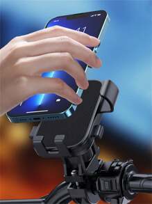 1pc Phone Holder For Electric Bicycle, Motorcycle, And Scooter Handlebar With Navigation Function - Multicolor - View 1