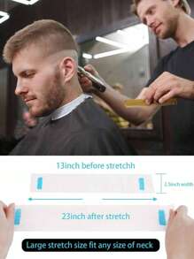 Hair Salon Hairdressing Neck Roll Paper Strip, White, 1/5pcs Rolls Disposable Barber Paper Neck Strips Hairdressing Stretchy Wrap Neck Protection Paper Strips For Hairdressers Or Household Use,Hairdressing Stretchy Wrap & Neck Paper Tissue Roll For Salon Haircut Styling Coloring Spa Massage Makeup,Hair Tools,Hair Products And Accessories For Barber Salon Beauty Travel Essentials,Back To School,Travel Holiday Essentials,Hair Accessories For Women,Slick Back Brush,Barber Accessories,Hair Dryer,Hair,Barber,Hair Tools,Hair Products,Hair Accessories,Edge Brush,Styling Brush,Barber Accessories,Travel,Hair Dryer,Hair Stuff,Hair Spray,Hair Accessories,Curly Hair Products,Hairdressing Equipment,Accessories,Hair Cutting Scissors,Christmas,Barbershop,Barber Accessories,Hair Accessories,Hairdressing,Hair Dryer,Hair, Accessories, Hair Products, Hair Tools, Hair Stuff, Hair Care, Curly Hair Brush, Barber, Barber Accessories, Hairdressing Equipment - White - View 7