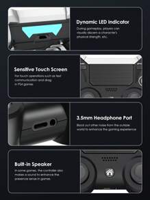 PS4/PS3/PC 控制器，无线控制器兼容 PS4/Slim/Pro/PS4/PS3/PC/Steam/IOS/Android，具有增强型双振动/高品质 3D 操纵杆/触摸功能/3.5 毫米音频插孔/6 轴运动传感器/可编程后拨片 - 多色 - 查看 10