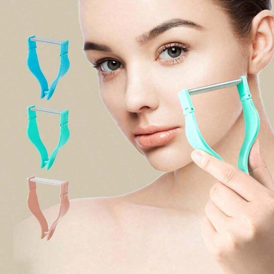 1pc Facial Hair Remover Spring Epilator, For Removing Hair From Face