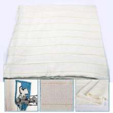 Handmade Tufted Embroidery Fabric, Yellow Thread Fabric, Carpet Base Fabric