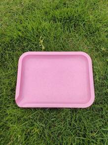 1 pieza Bandeja de plástico, bandeja para enrollar cigarrillos, bandeja de almacenamiento, bandeja decorativa (tamaño aleatorio de entrega), útiles escolares - Multicolor - Ver 3