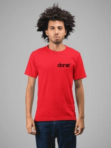 Men T-Shirts - 紅色 - 查看 1