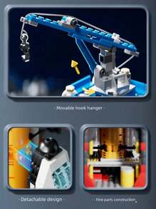 Kinder Block Raketen Zimmer Deko - 8883 - Übersicht 9