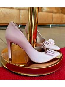 Women Heeled Sandals - 淺粉色 - 查看 2