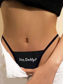 Dames Zwarte Sexy Ademende Naadloze Bloemenprint G-String Slipjes